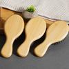 Mini Hair Comb Eco-Friendly Wooden Portable Air Cushion Cute Airbag Anti Static Wide Round Head Tooth Massage Combs Hair Brush