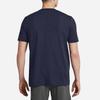 Under Armour Logo Print Fashionable Comfortable Casual Sports Pullover Round Neck Short-Sleeve T-Shirt Men Tops Navy-Blue 1376781-410