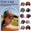 250 Years Commemorative Baseball Cap with 3D Embroidery Mesh Back Adjustable Sun Protection Hat for Outdoor Activities