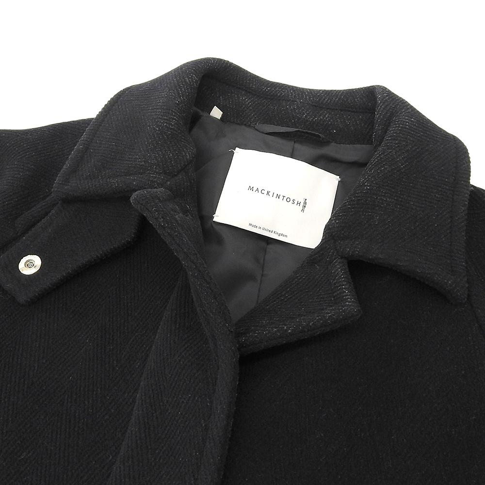 MACKINTOSH Women's Wool Coat, Black, Size 8, LDS BLACKRIDGE LM-070BS Coat 8 blackUsed