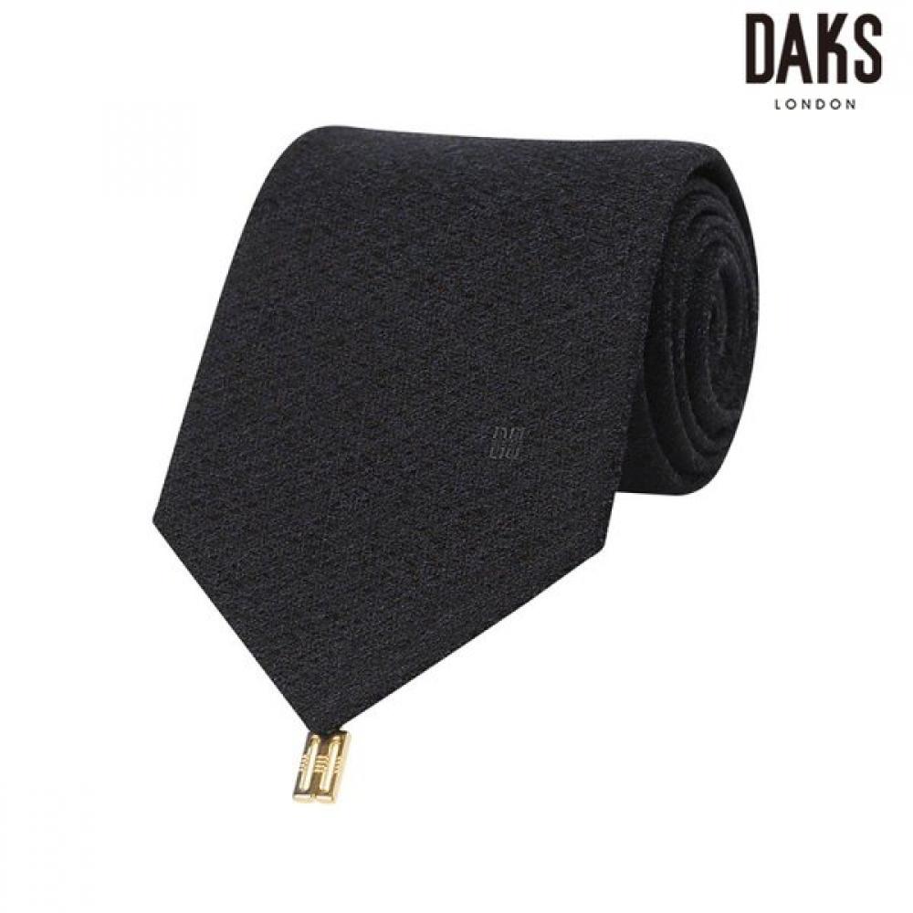 DakS Men S Gray Silk 100 Texture Solid Tie  Dmg1acf1254g1 Grey/000
