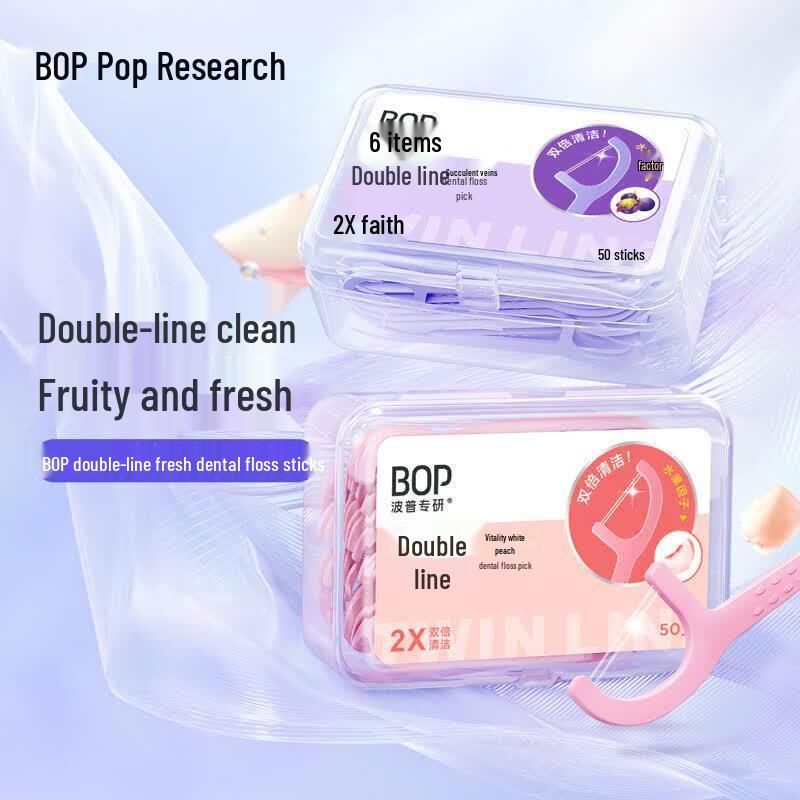 Bop Dual Line Dental Floss Picks