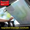 NEW Car Automatic Rolling Shutter Sunshade Car Insulation Curtain Car Front Automatic Retractable Sun Shade Accessories