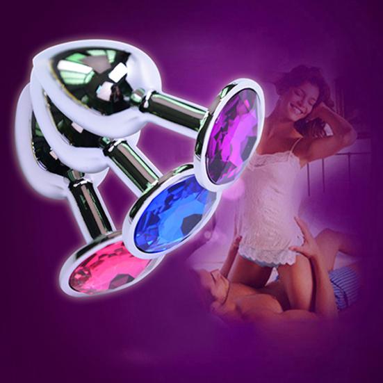 Small Size Anal Toys Butt Plug Stainless Steel Anal Plug Sex Toys Adult Product