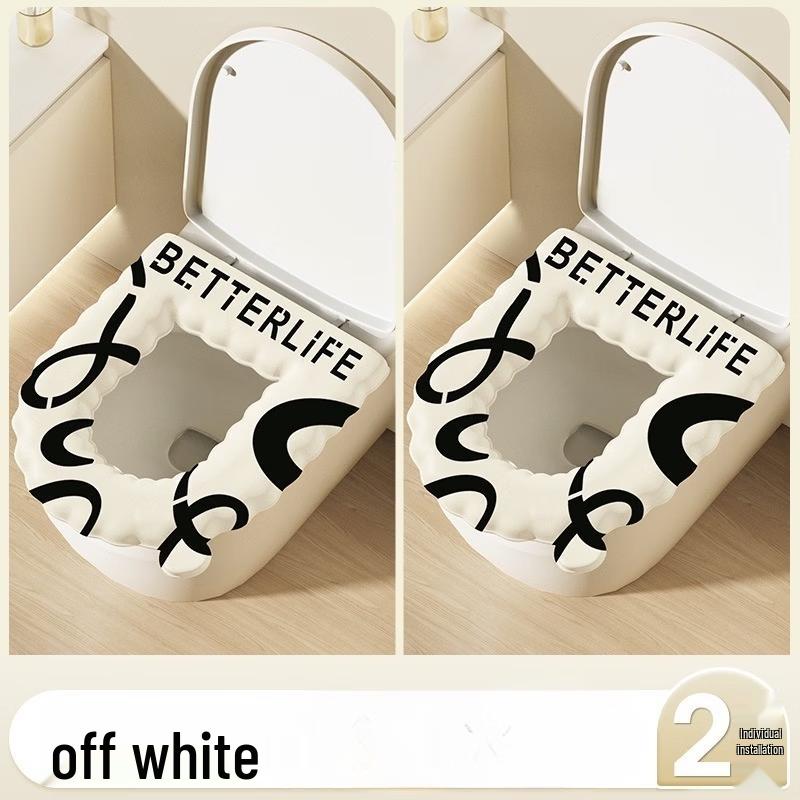 

Lace Hand-painted Toilet Seat Cover Set
