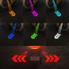 2PCS Motorcycle Turn Signal LED Projection Light Electric Car Street Modification Welcome Decoration Anti-collision Laser Light