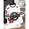 Summer Trendy Letter Print Comfortable Breathable Crew Neck T-Shirt, Outdoor Streetwear Top
