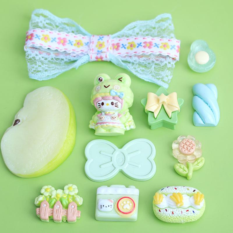 Xiaohongshu-Style Shoe and Hair Accessories: Hole Shoes Decorations, Hair Clips, Ties, Refrigerator Magnets