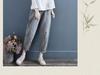 Elegant Women's Long Sleeve Cotton Linen Ramie Shirt - Light Luxury Plus Size, Slimming Design for Autumn & Winter