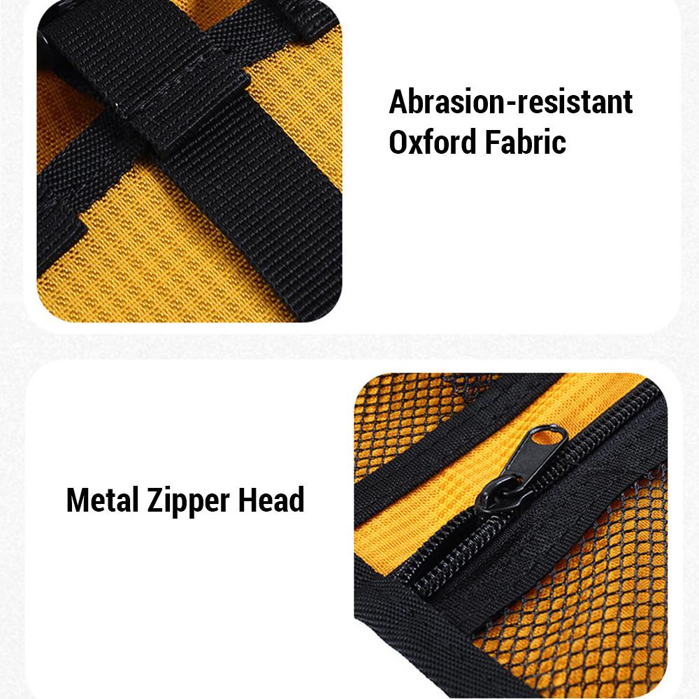 

Climbing Quickdraw Hanging Storage Bag Climbing Gear Organizer Bag Small Tools Organizer Pouch жёлтый