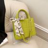 Trendy Street Style Pu Material Butterfly Bowknot Women's Large Bag With Chain Shoulder Strap