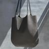 Futuro Workshop Karma Genuine Leather Cowhide Tote Bag for Women Large Slim Suitable for Office and Outings Handbag No Gusset [Tajio] - Lightweight,