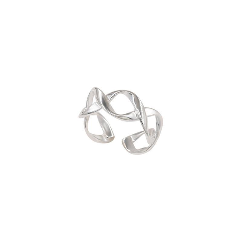Fashionable Sleek And Adjustable Copper Ring For Women With Unique Minimalist Elements Geometric