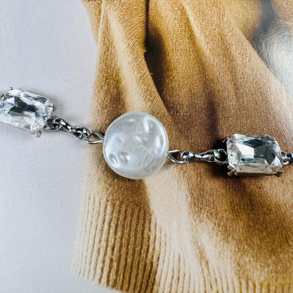 Pearl Waist Chain Accessories Dress Fashion Elegant Chain Belt Women's Decorative Chain