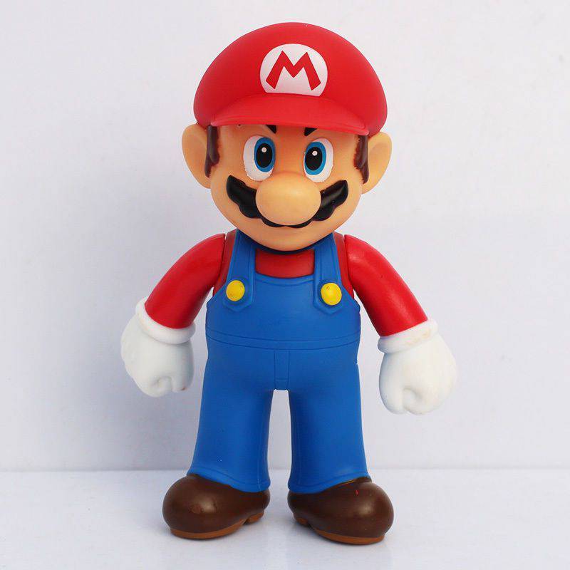 Super Mario Bros Luigi Bowser Prinzessin Peach Kunststoff-Actionfiguren Für Sammler Und Display-Enthusiasten