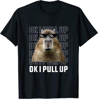 Ok, voy a levantar el capibara, diseño fantástico, camiseta unisex premium