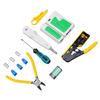 RJ45 Crimping Tool 3 in 1 Network Tool Set with Cable Tester Cutting, Stripping, Crimping Fits for RJ12 RJ11 CAT5 CAT6