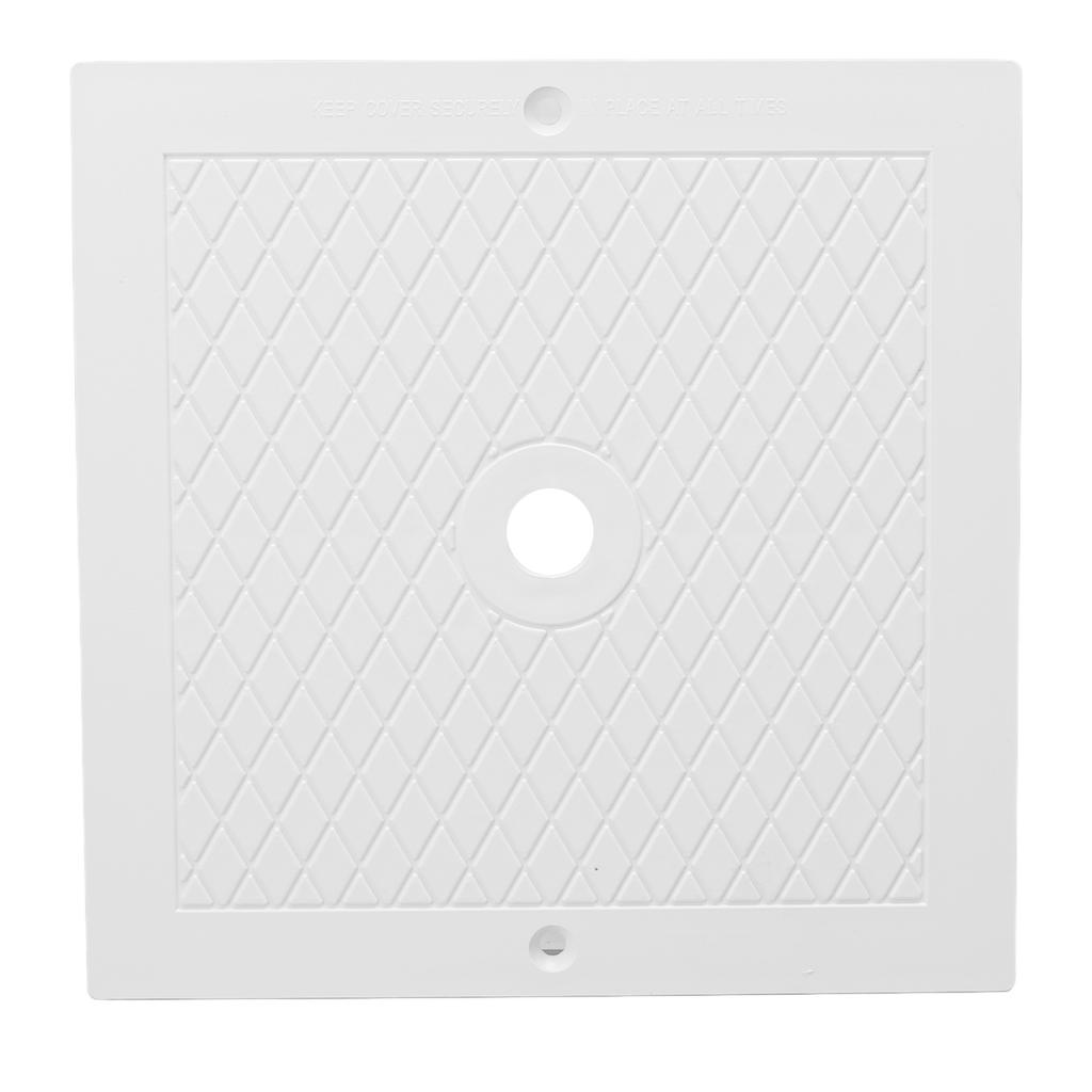 Square Pool Skimmer Cover Heavy Duty Plastic Pool Skimmer Lid Replacement 10 X 10in