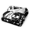 D-Deftoness Nu Metal Throw Blanket Warm Soft Flannel For Girls Boys Airplane Travel Couch Bed Comfortable Sofa Cover