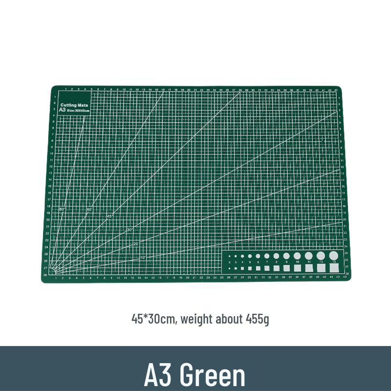 A4 Professional PVC Cutting Mat Board for Design & Engraving with Knife Scale