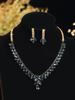 Alloy Necklace Set - Fashionable Banquet Jewelry Chain For Women - Bridal Wedding Jewelry Set