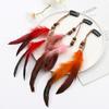 Fashion Extensions Handmade Indian Hippie Headpieces Headband Headwear Novelty Hairclips Feather Hair Rope