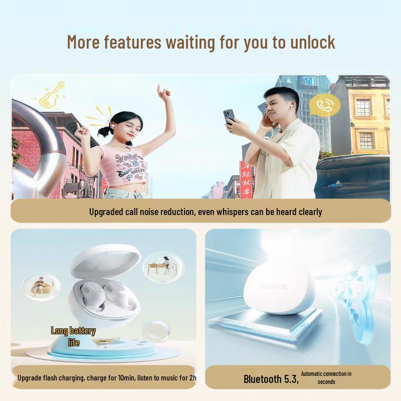 Baseus WM01 Upgraded True Wireless Bluetooth Earbuds
