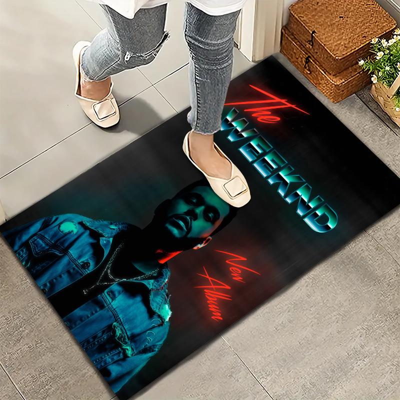 Weeknd Carpet Rug for Living Room Bedroom Home Sofa Decoration,Kids play Nonslip Floor Mat