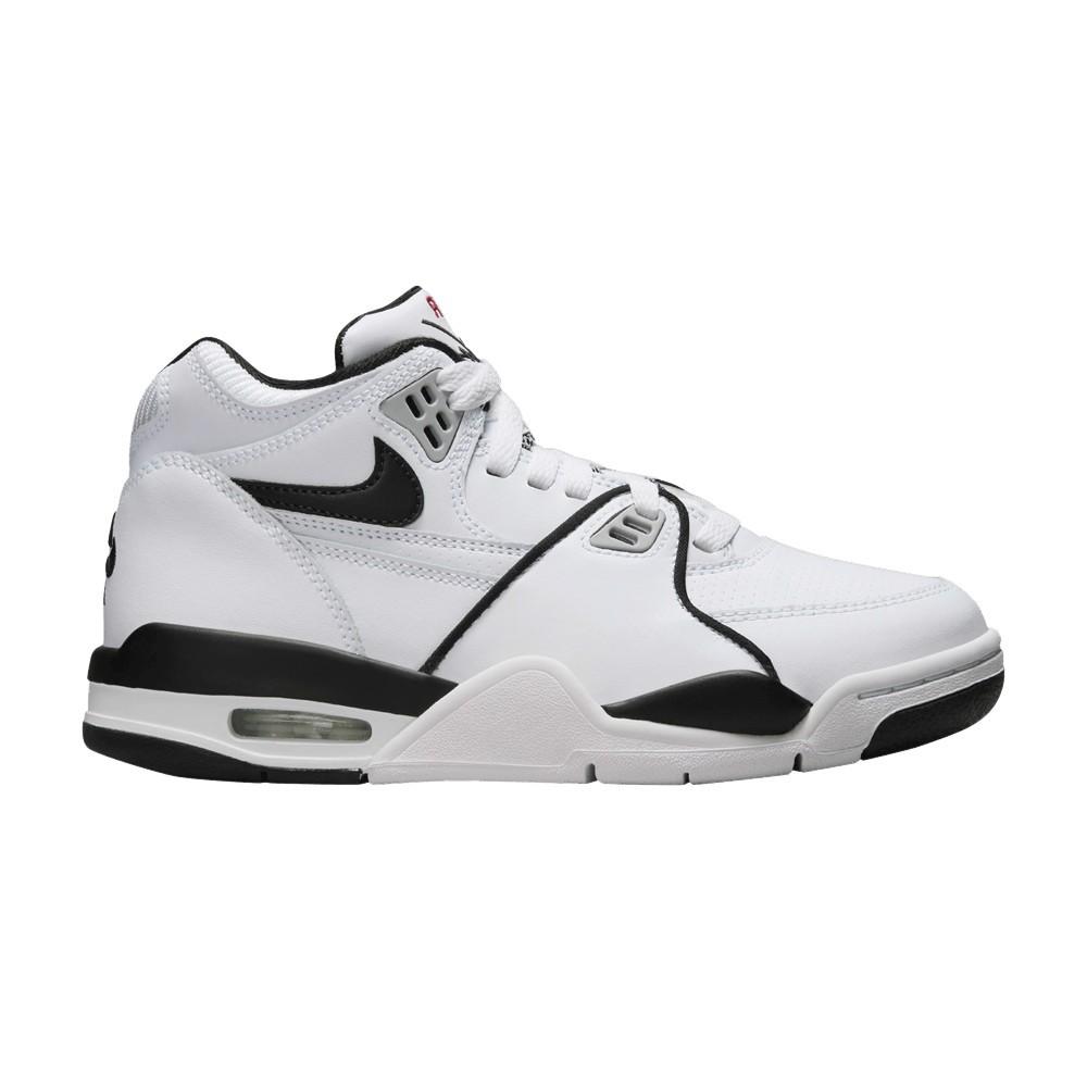 Nike Air Flight 89 GS  White Black  HF0406-102 35.5