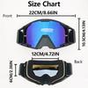Men Cycling Motorcycle Goggles Windproof Dustproof Sandproof Dirt Bike Riding Glasses