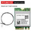 RTL8852CE/AE/BE WiFi 6E 5G Dual-Band Wireless Network Card for Desktop PCs with Bluetooth 5.3