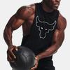 Under Armour Project Rock Brahma Bull Print Tank Top Men Tops Black 1371215-001