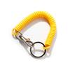 Lanyard Key Ring Key Chain Holder Stretch Spring Coil Anti-lost Lobster Clasp Keyring Key Hooks