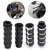 Classic Motorcycle Handlebar Grips Harley Chopper Cafe Racer 22mm 25mm Aluminum Alloy Black Chrome