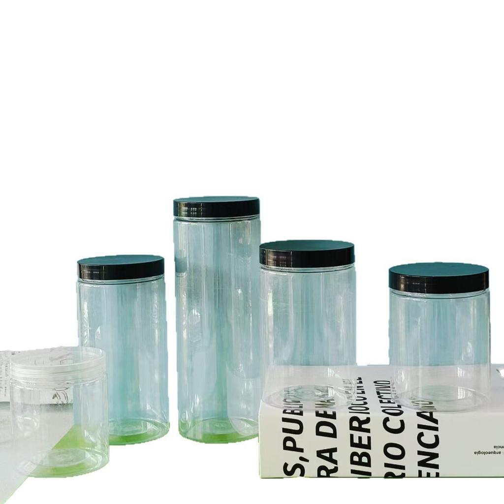 75 Caliber Thickened Clear PET Sealed Jar - Plastic Honey Bottle, Moisture-Proof Packaging