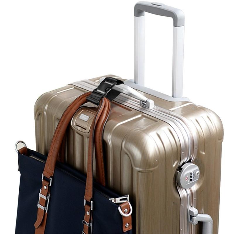 Webbing Luggage Belt Strap with Quick Releases Plastic Buckle for Luggage Strap, Backpacks Nylons Webbing Buckles Strap