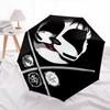 1pc KISS Eric Singer Automatic Open Close Umbrella  Windproof Canopy, Automatic Open Close Button10180