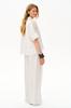Spodnie Damskie Lumina Off White Lumina Off White Women's Trousers 36