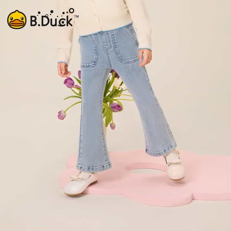 B.Duck Girls  Denim Flare Jeans 130CM