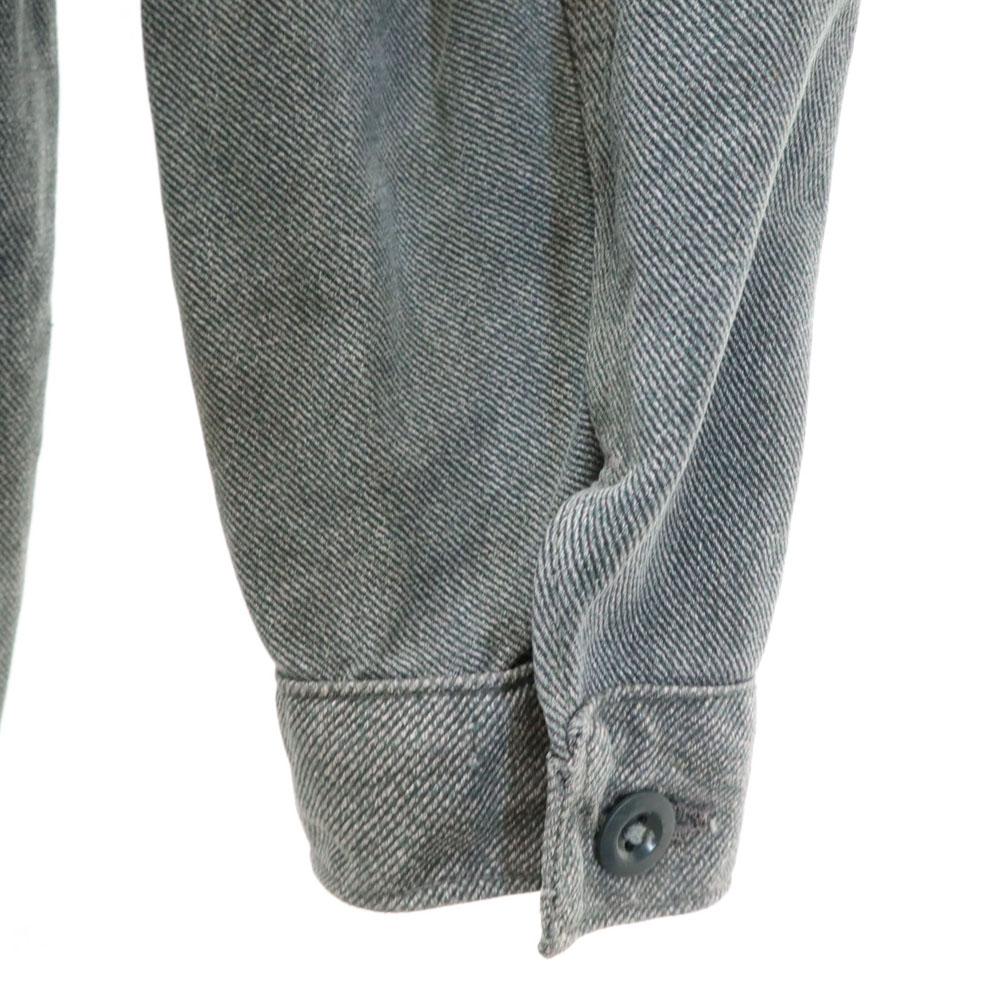 Swiss Army 30s 40s Vintage Prisoner Work Metal Buttons Denim Work Jacket Men's Used