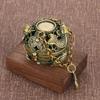 Hollow Brass Sachet Ball Antique Fragrance Ball with Hollowed Home Fragrance Ball Vintage Copper Incense Burner Car Home Pendant