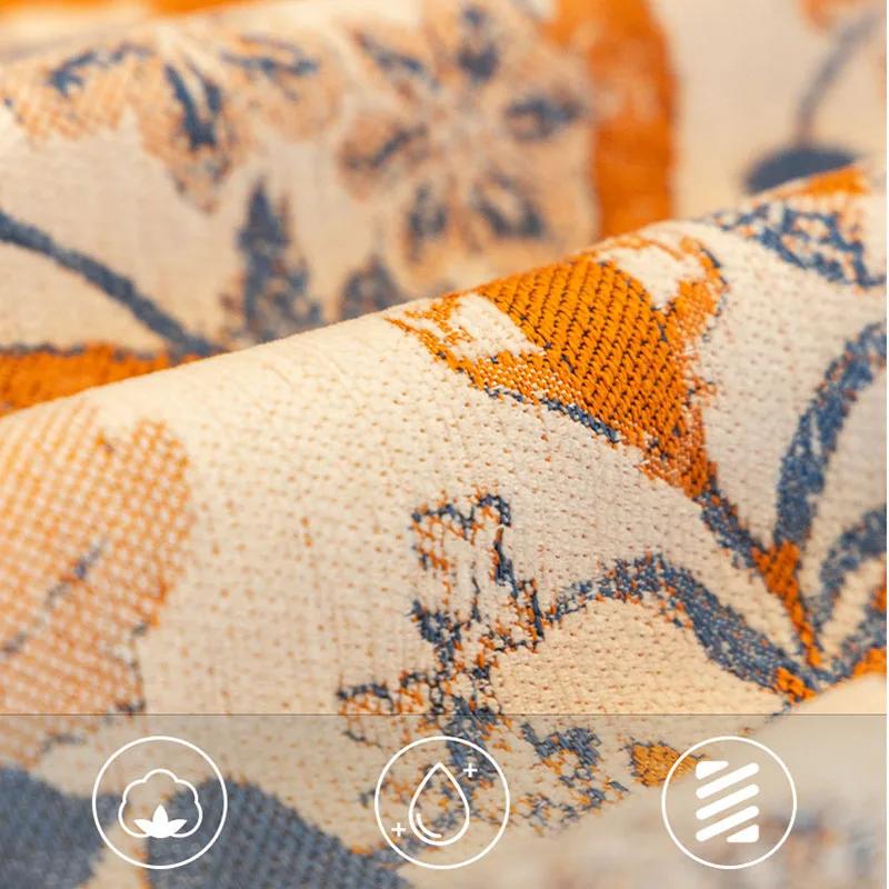 American Classical Chenille Sofa Towel All-Season Dust-Proof Couch Cloth Printed Anti Slip Home Accessories for Living Room