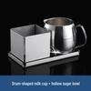 Stainless Steel Sugar Bowl and Milk Cup Set for Restaurant and Hotel Use