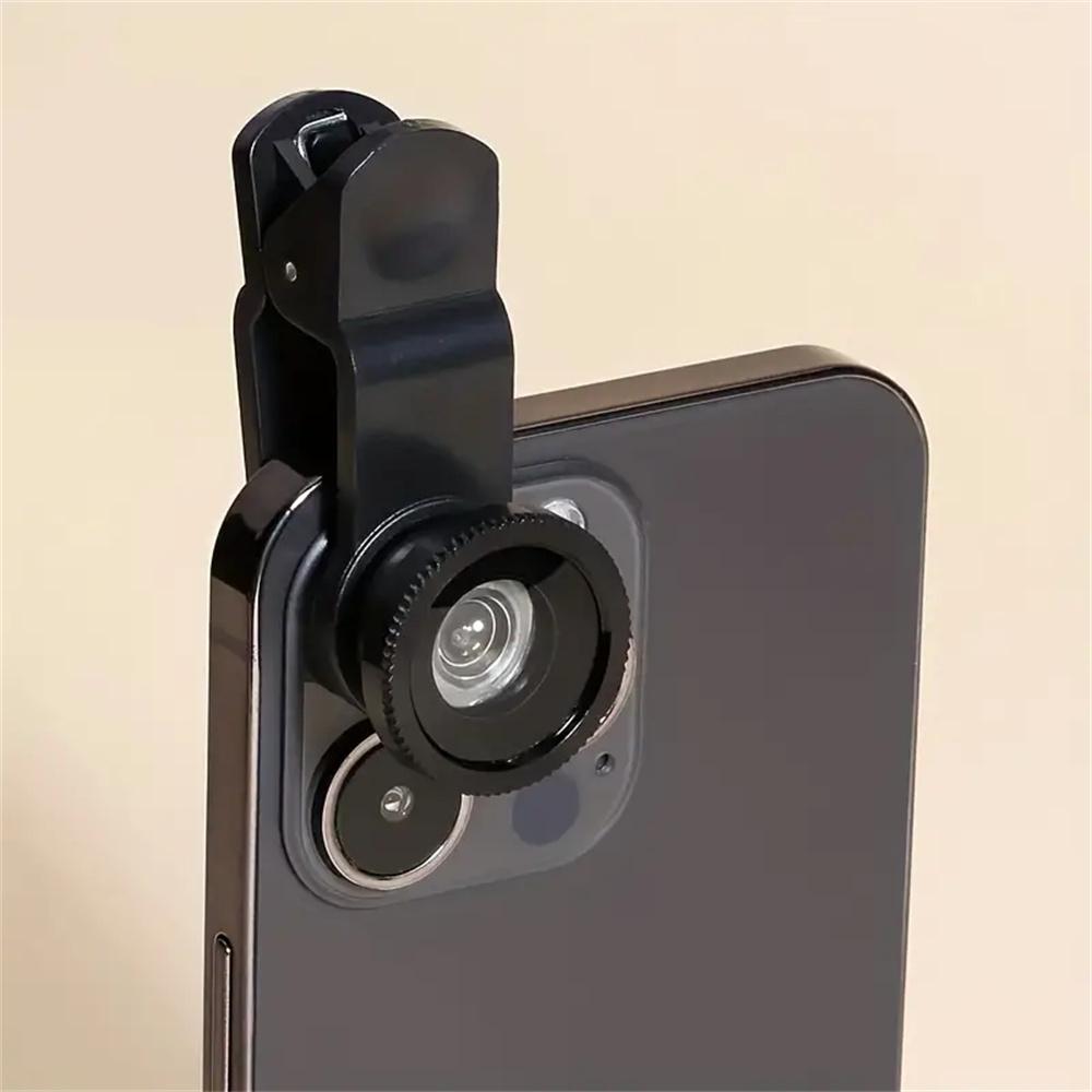 3in1 Universal Fisheye Camera Lens Kit Smartphone Wide Angle Macro Lenses Magnifying Glass Clip-On Mobile Photography Accessor