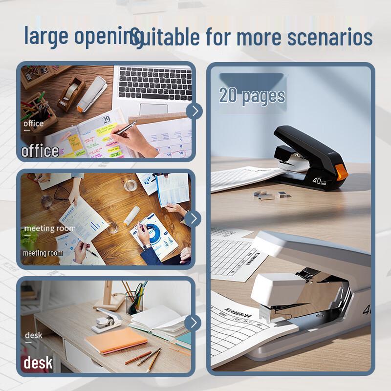 Deli Effort-Saving Stapler