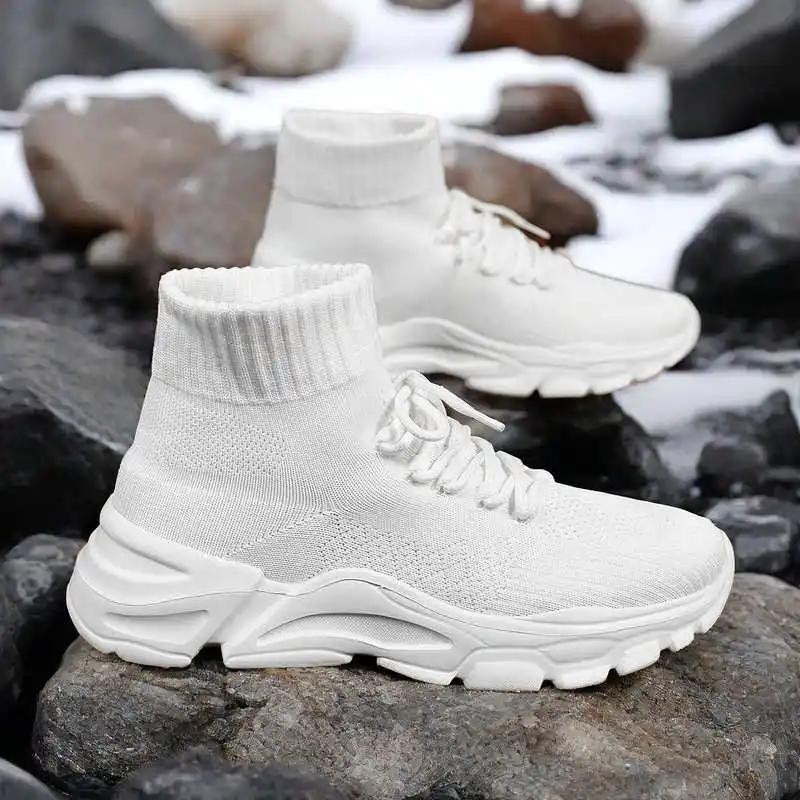 Ete Platformed Bicolor Shoes Casual Sports Femme Sneakers Woman White Chassure Universal Brands New Fast On Sale Lux Lofer