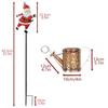 Christmas Solar Stove Lights Garden Lawn Decoration Christmas Water Kettle For Garden Lawn Water Ornaments Outdoor Decor