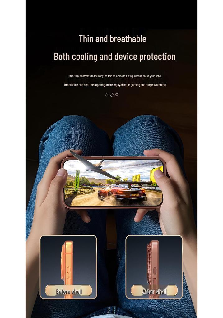 Official Magnetic Fabric Case for iPhone 17 Pro Max - Apple Tech Frosted Full Coverage Protective Case