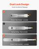 1 Pair 18-60 in Soft-Close Drawer Slides Ball Bearing Full Extension