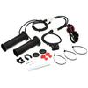 Kijima Motorcycle Bike Parts Grip Heater GH08 120mm Push Switch 304-8203 For Standard Handlebar (22.2mm) 304-8203